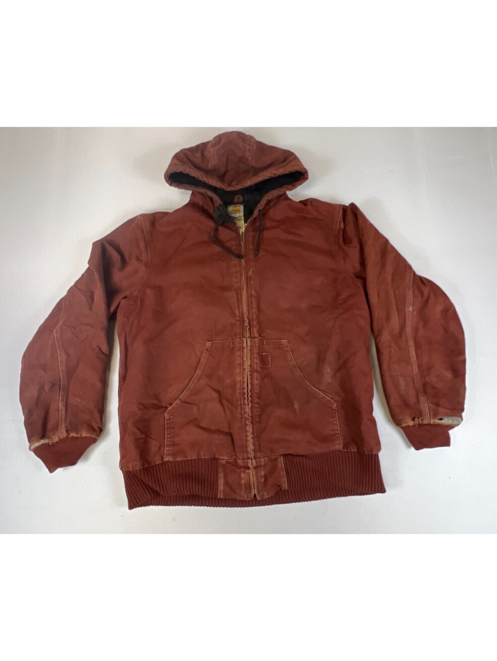 Carhartt Men Medium Regular Clay J130 Thermal Lined Active Jac Workwear Jacket